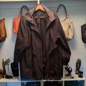 Fleet Street Purple Raincoat